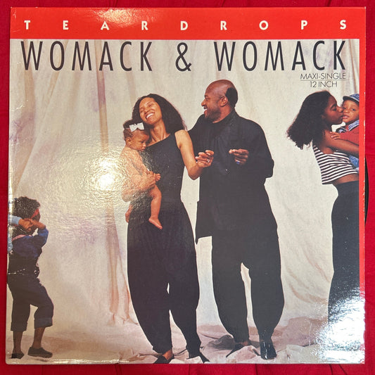 MAXISINGLE Womack & Womack ‎– Teardrops 2ª Mano