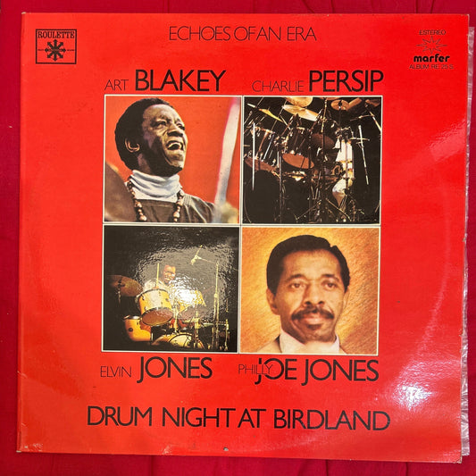 LP Art Blakey, 'Philly' Joe Jones, Charlie Persip, Elvin Jones ‎– Drum Night At Birdland 2ª Mano