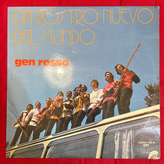 LP Gen Rosso ‎– Un Rostro Nuevo Del Mundo  2ª Mano