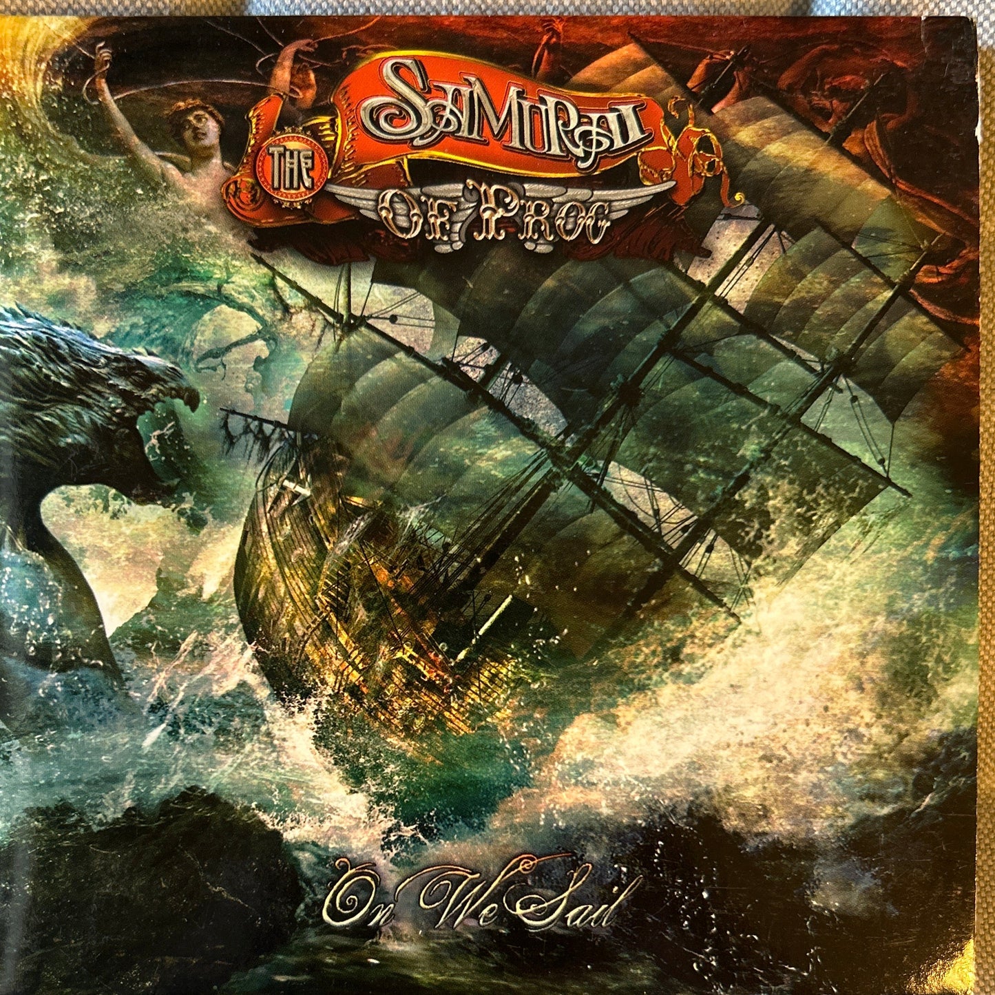 CD The Samurai Of Prog ‎– On We Sail 2ª Mano
