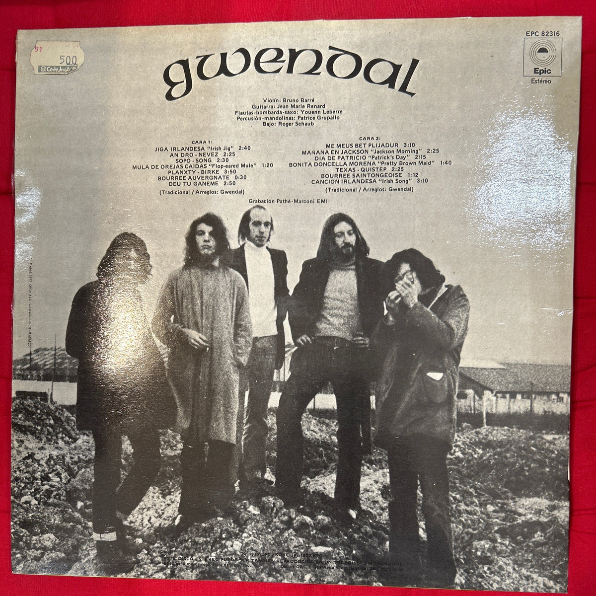 LP Gwendal ‎– Gwendal 2ª Mano
