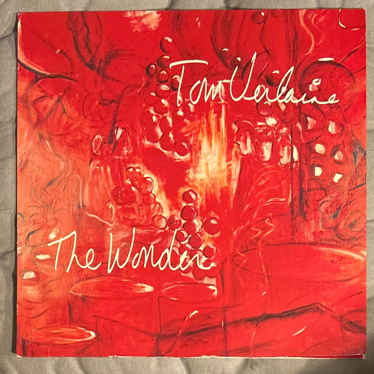 LP Tom Verlaine ‎– The Wonder 2ª Mano