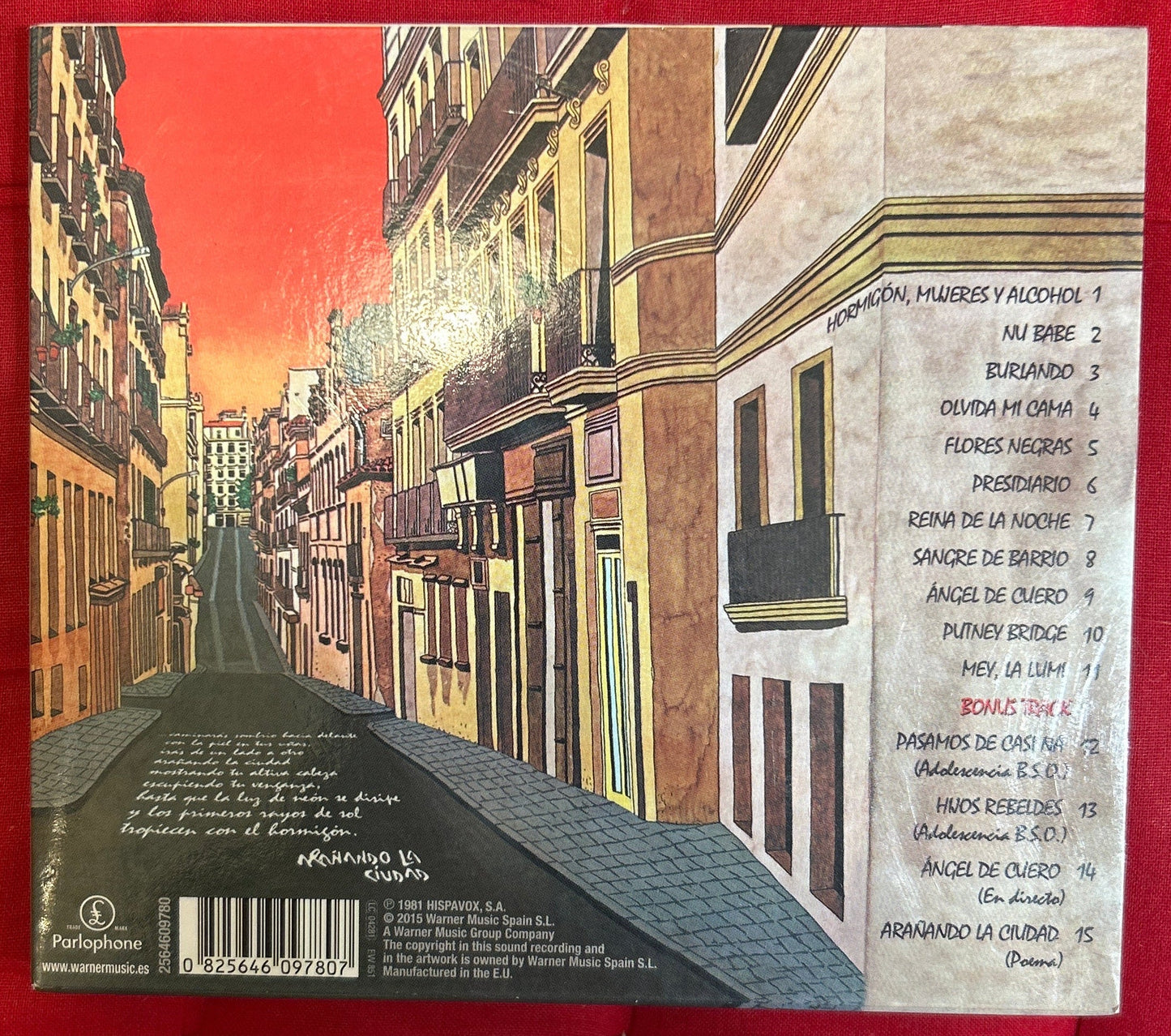 CD Ramoncin ‎– Arañando La Ciudad 2ª Mano