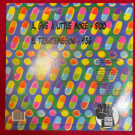 MAXISINGLE Trancemission  ‎– Give A Little More 2ª Mano