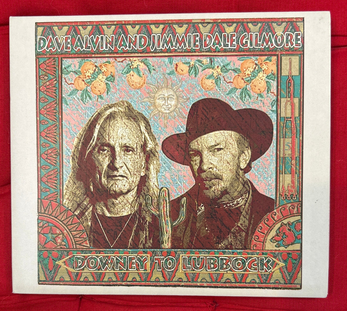 CD Dave Alvin And Jimmie Dale Gilmore ‎– Downey To Lubbock 2ª Mano