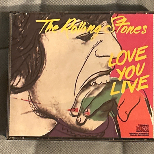 CD The Rolling Stones ‎– Love You Live 2ª Mano