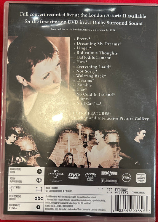 DVD The Cranberries ‎– Live 2ª Mano
