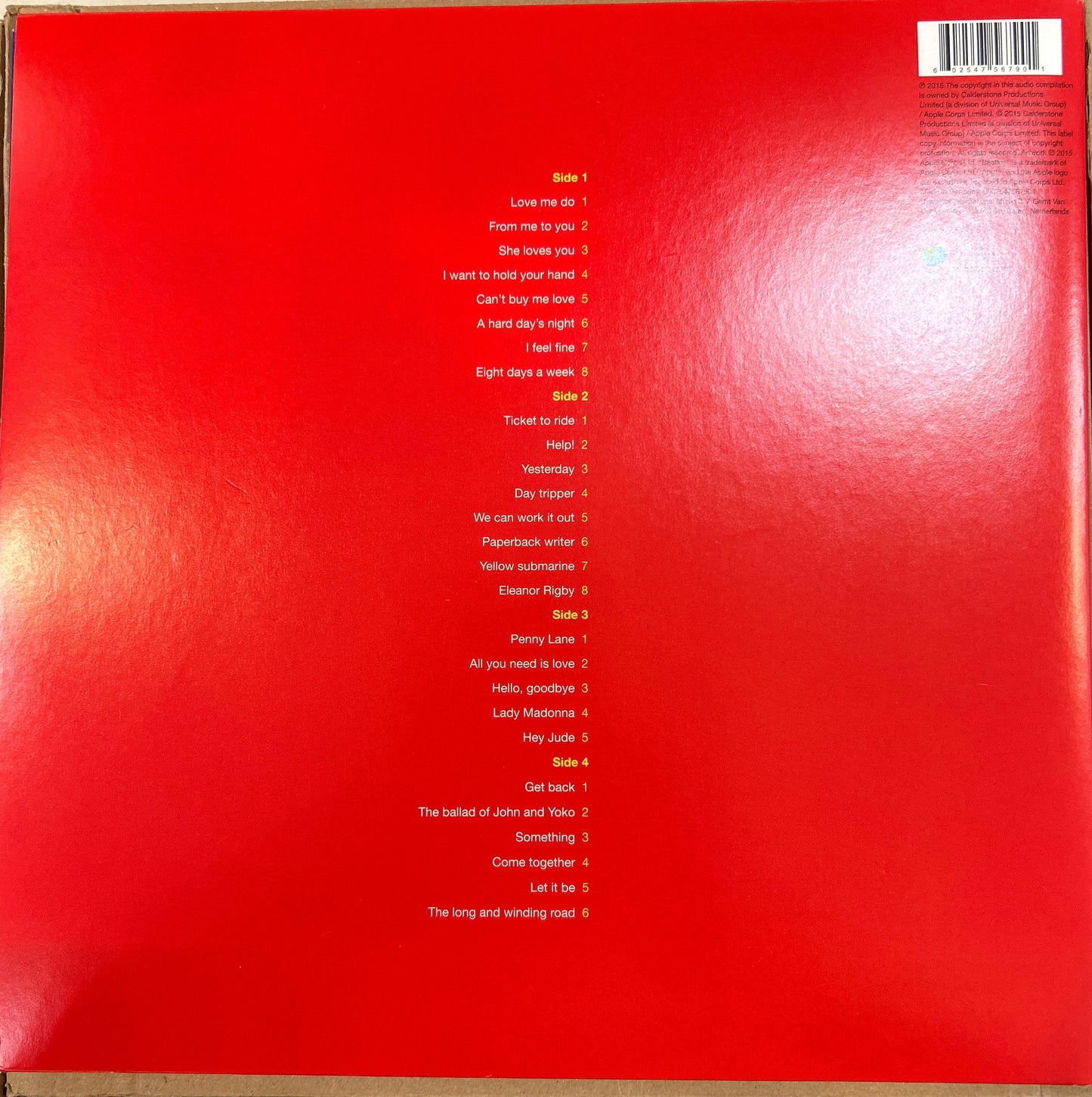 LP The Beatles ‎– 1 2ª Mano