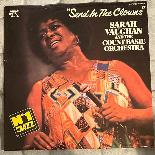 LP Sarah Vaughan And The Count Basie Orchestra ‎– Send In The Clowns 2ª Mano (Producto exclusivo recogida en tienda)