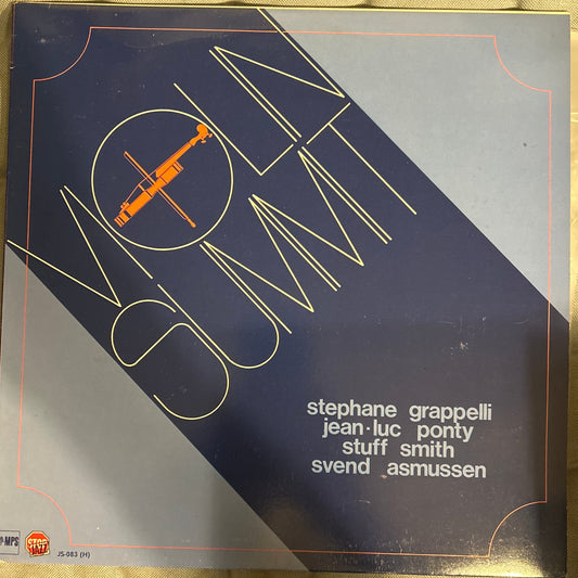 LP Stephane Grappelli / Jean-Luc Ponty, Stuff Smith / Svend Asmussen – Violin-Summit 2ª Mano