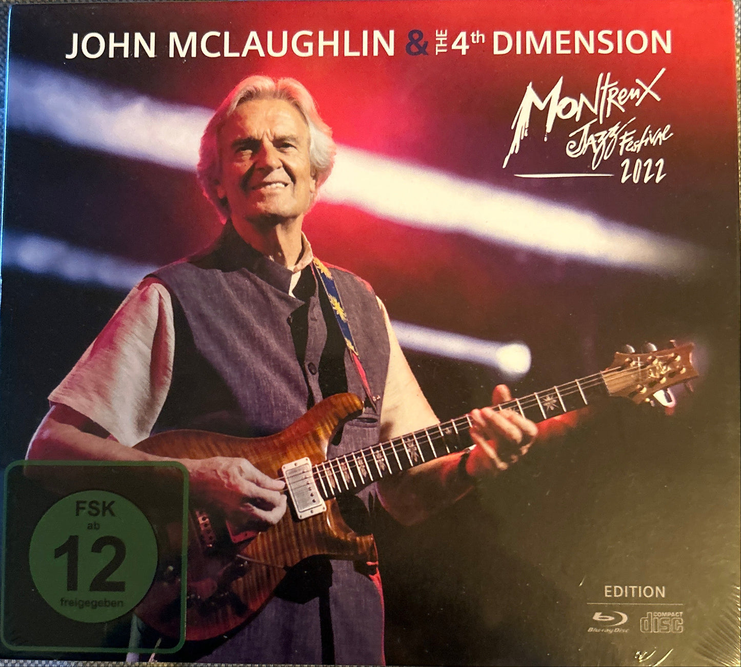 CD John McLaughlin & The 4th Dimension ‎– Montreux Jazz Festival 2022 Nuevo precintado