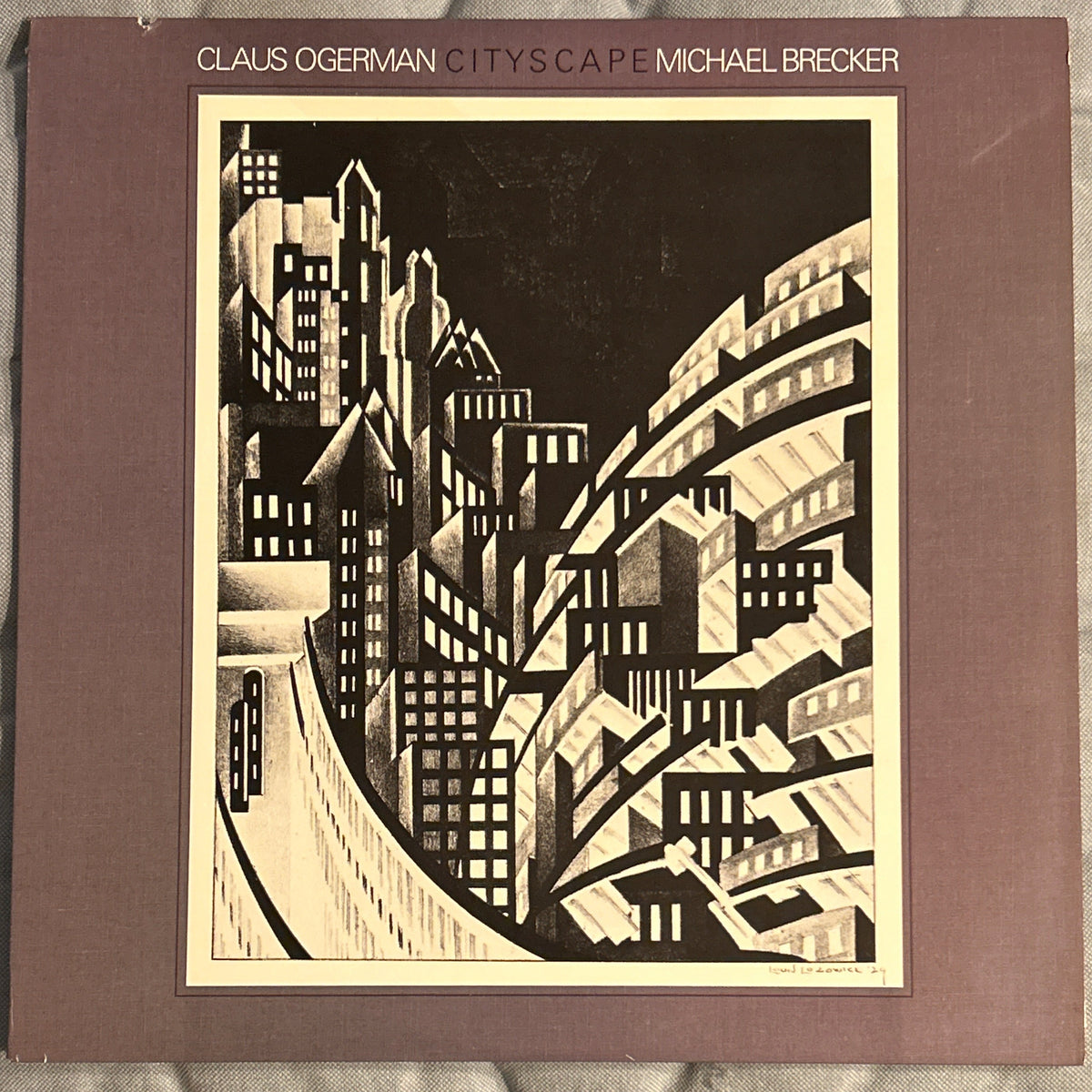 LP Claus Ogerman / Michael Brecker ‎– Cityscape 2ª Mano