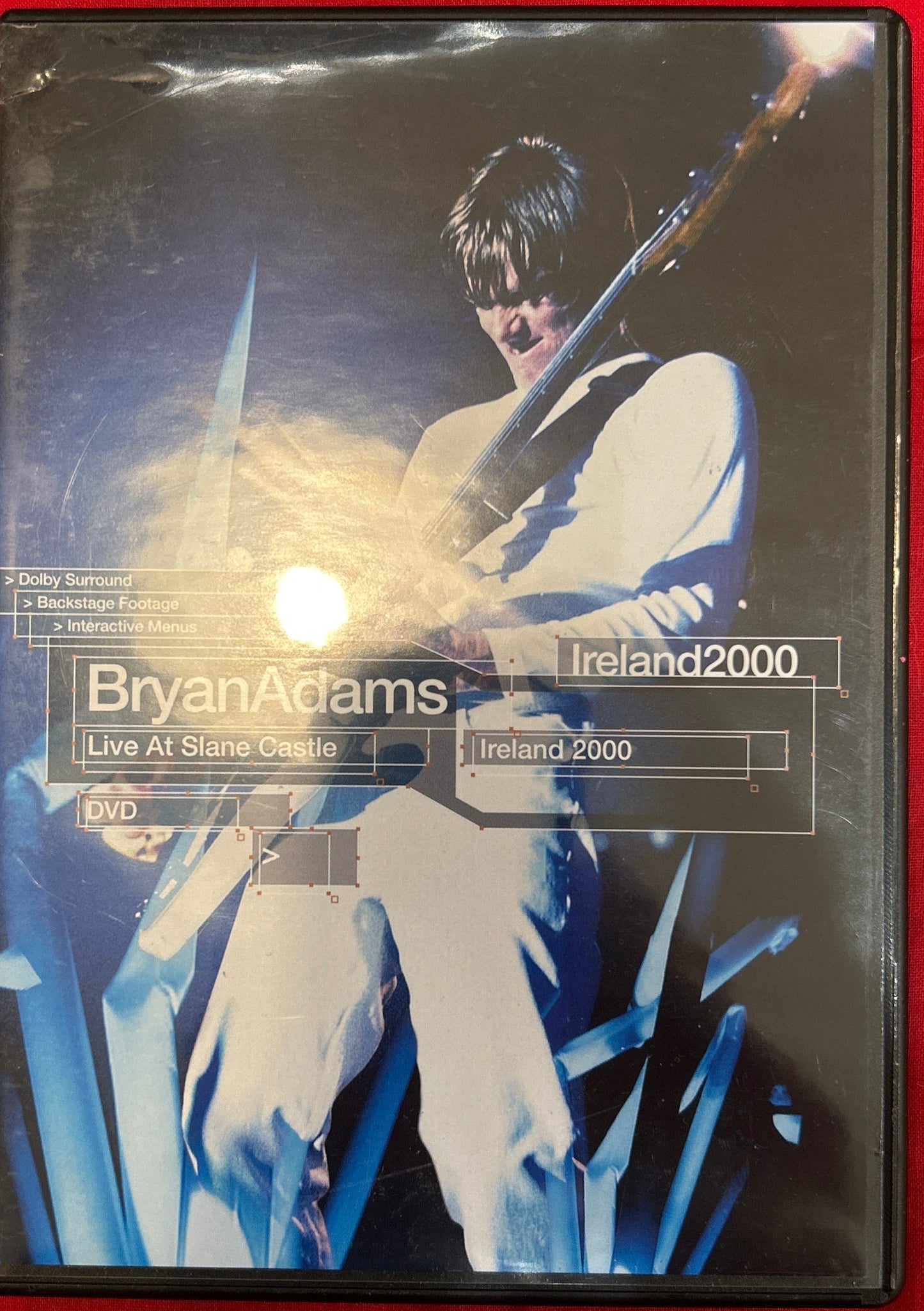 DVD Bryan Adams ‎– Live At Slane Castle, Ireland 2000 2ª Mano (Producto exclusivo recogida en tienda)