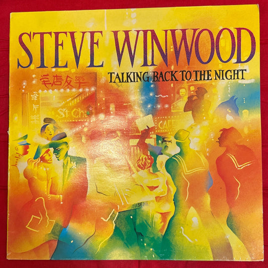 LP  Steve Winwood ‎– Talking Back To The Night 2ª Mano (Producto exclusivo recogida en tienda)