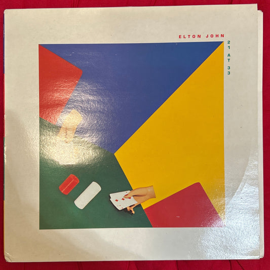 LP Elton John ‎– 21 At 33 2ª mano