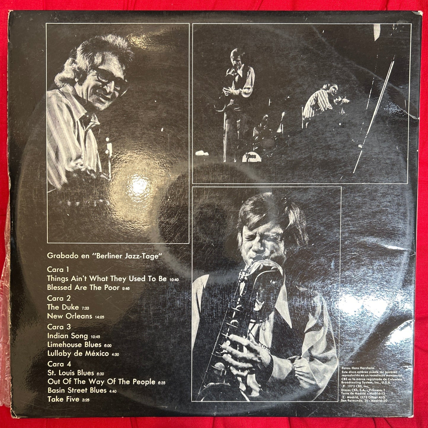 LP Dave Brubeck Trio & Gerry Mulligan* ‎– Live At The Berlin Philharmonie 2ª Mano