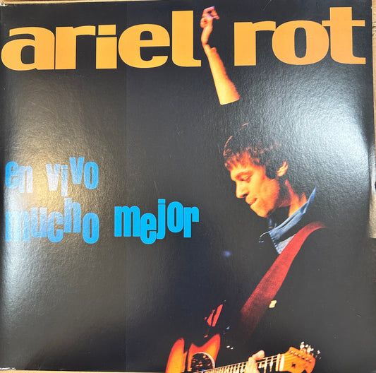 LP Ariel Rot ‎– En Vivo Mucho Mejor  2ª Mano