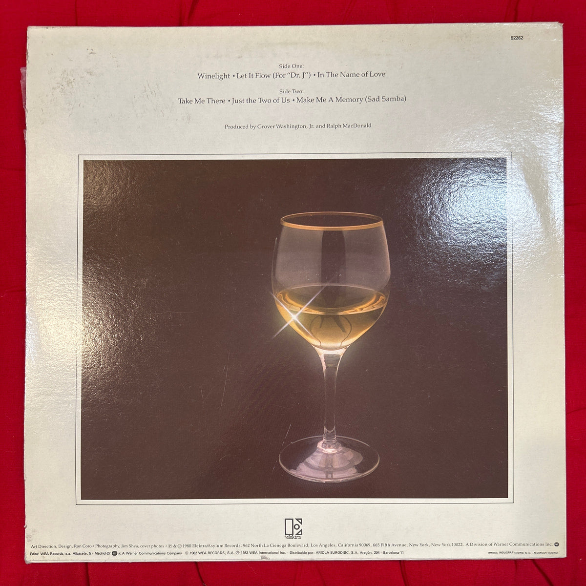 LP Grover Washington, Jr. ‎– Winelight Gebraucht