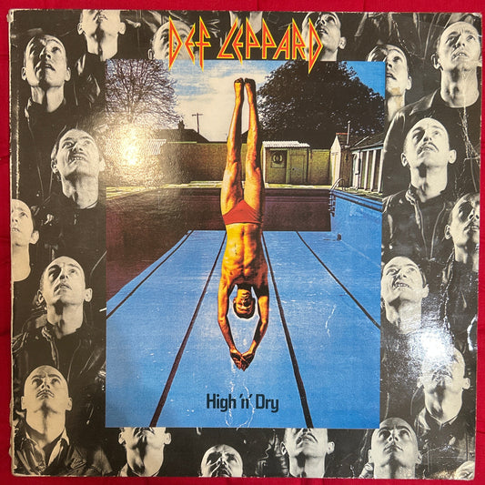 LP Def Leppard ‎– High 'N' Dry 2ª Mano