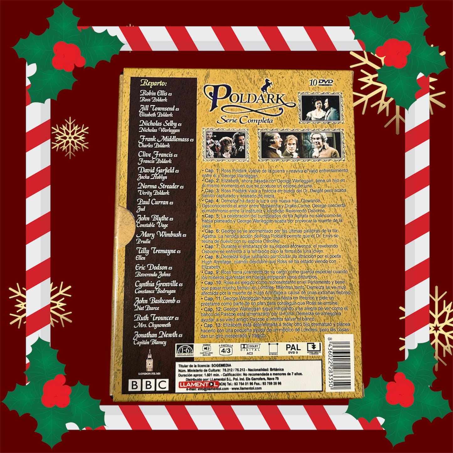 Coffret de 10 DVD de Poldark, série complète, d'occasion