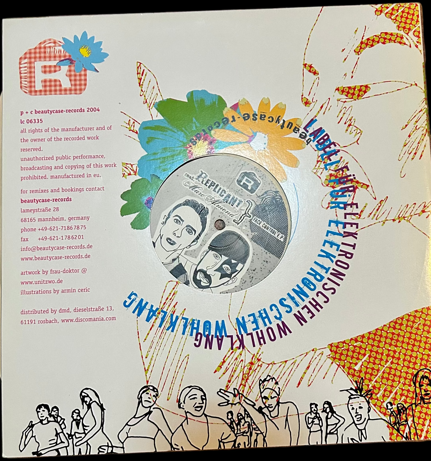 MAXISINGLE Replicant feat. Marc Almond - Face control E.P.