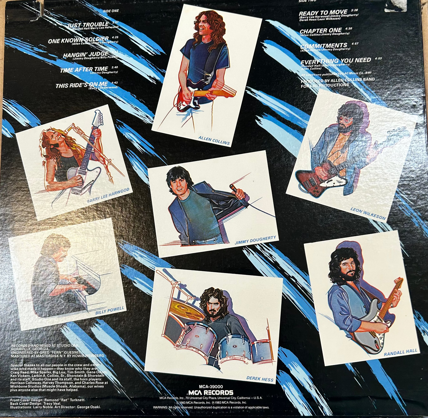 LP Allen Collins Band ‎– Here, There & Back Gebraucht (Nur zur Abholung im Laden erhältlich)