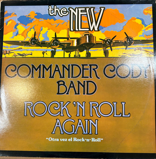 LP Commander Cody Band ‎– Rock N' Roll Again 2ª Mano (Producto exclusivo recogida en tienda)
