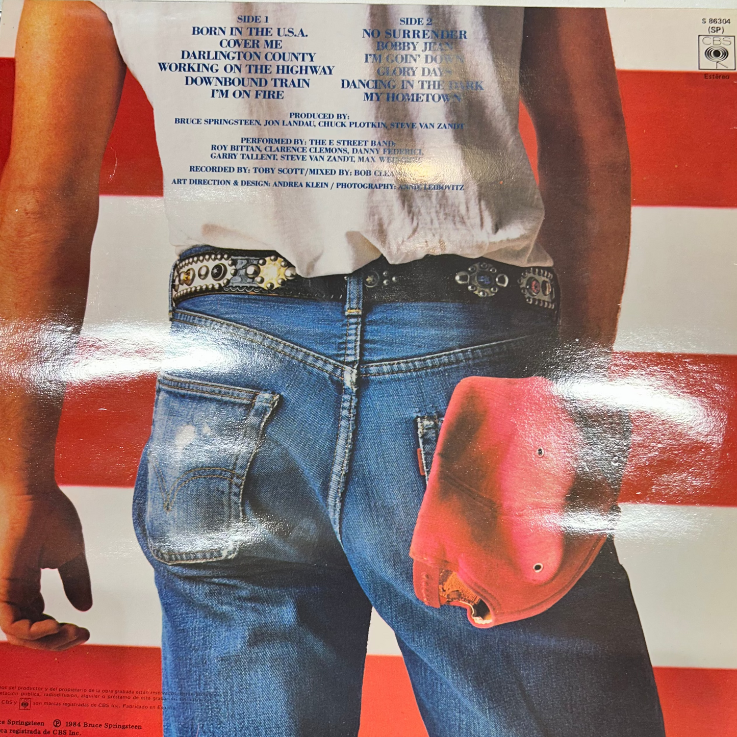 LP Bruce Springsteen – Born In The U.S.A. gebraucht