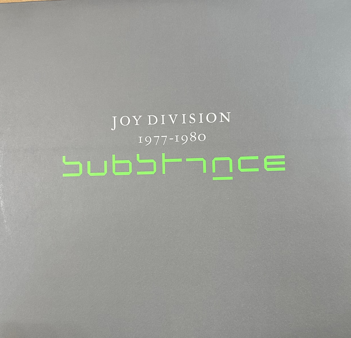 LP Joy Division – Substance gebraucht