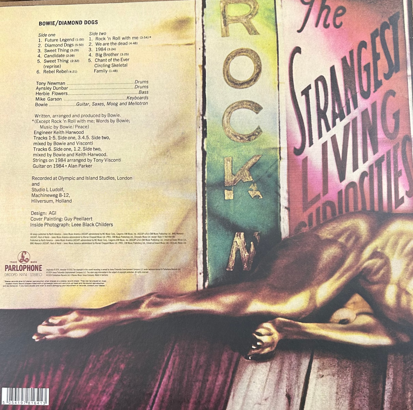 Picture Disc David Bowie ‎– Diamond Dogs gebraucht