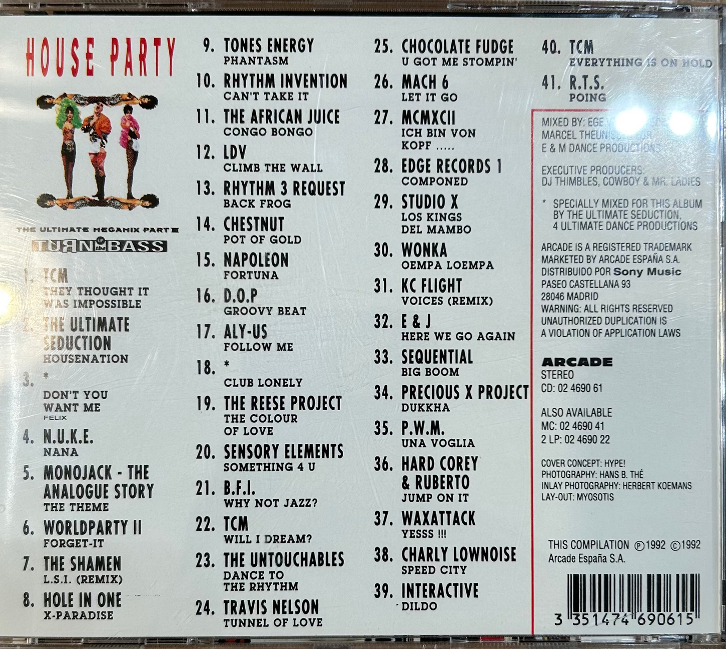 CD V/A ‎– House Party III (The Ultimate Megamix) gebraucht