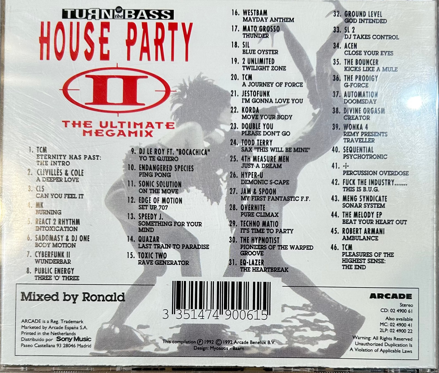 CD V/A ‎– House Party II (The Ultimate Megamix) gebraucht