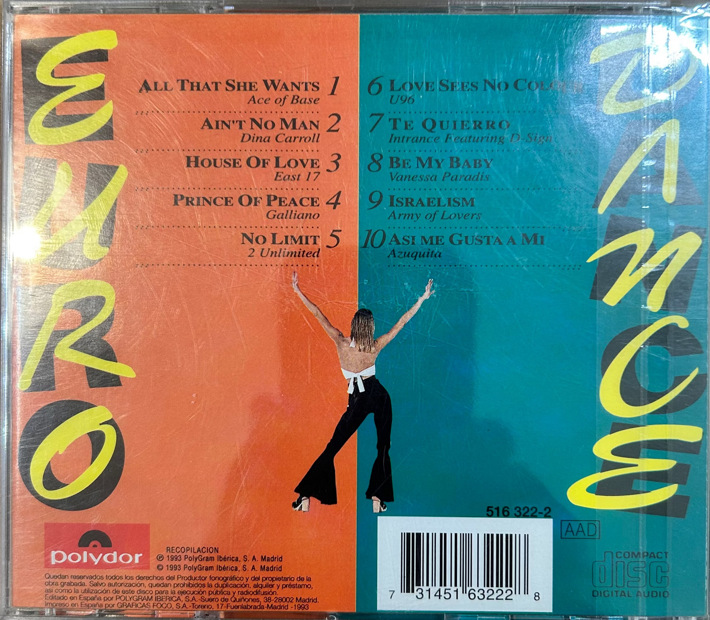 CD V/A ‎– Euro Dance Gebraucht