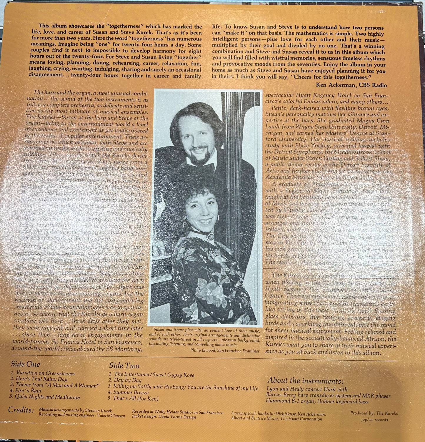 LP The Kureks ‎– From The Hyatt Regency San Francisco 2ª mano