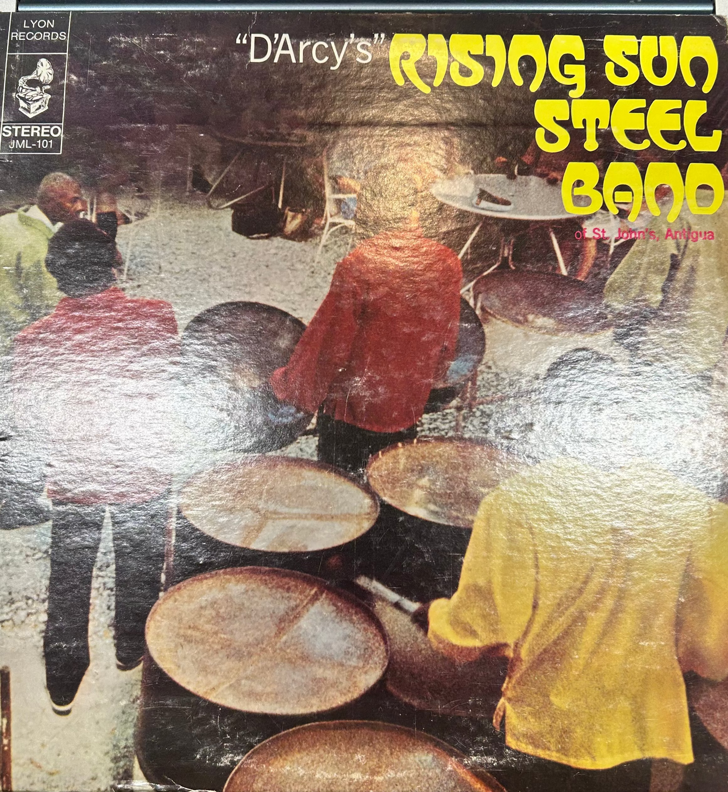 Sun Rising Vinyl LP D'Arcy's Rising Sun Steel Band –