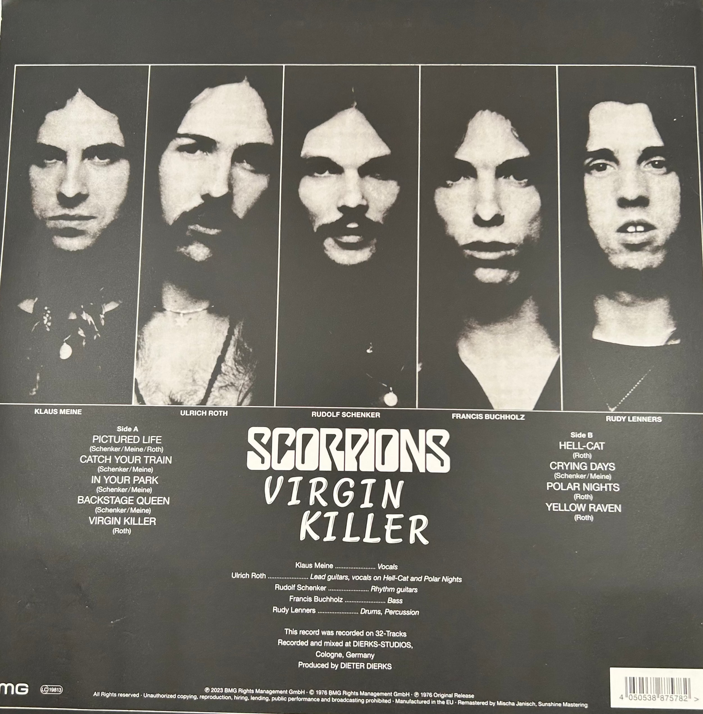LP  Scorpions ‎– Virgin Killer 2ª mano