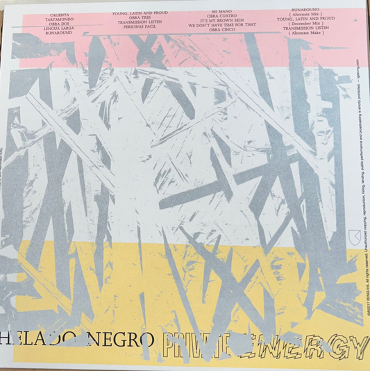 LP Helado Negro ‎– Private Energy  2ª mano