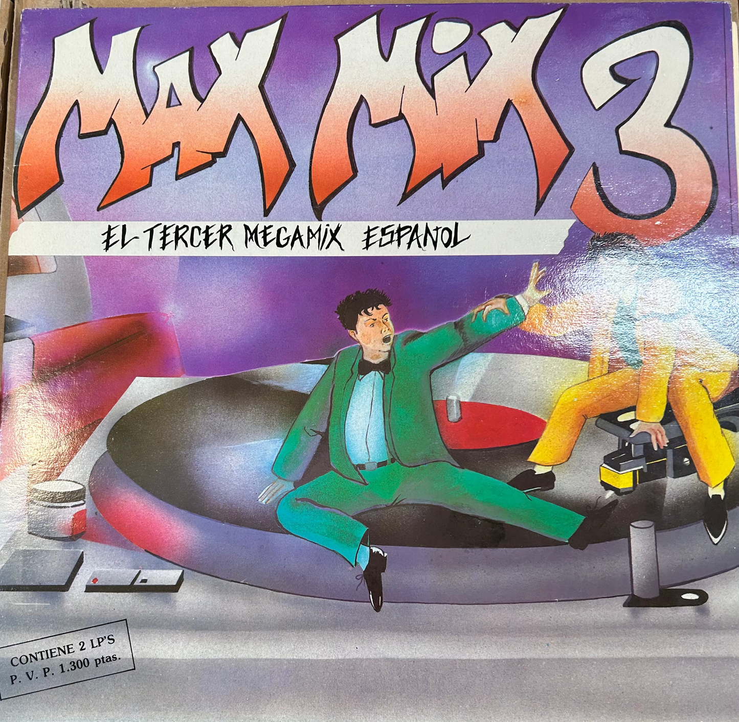 LP Various ‎– Max Mix 3 gebraucht (Nur zur Abholung im Geschäft)