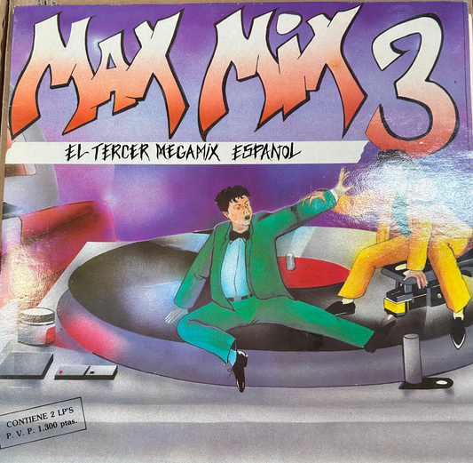 LP Various ‎– Max Mix 3 2ª mano (Producto exclusivo recogida en tienda)