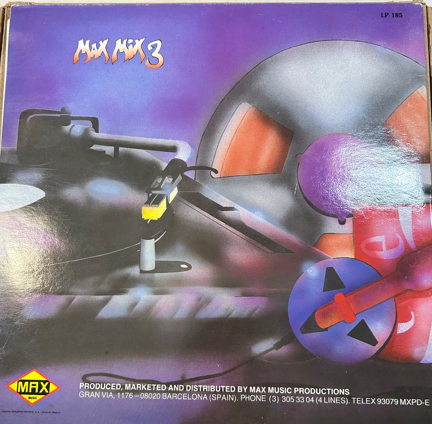 LP Various ‎– Max Mix 3 gebraucht (Nur zur Abholung im Geschäft)
