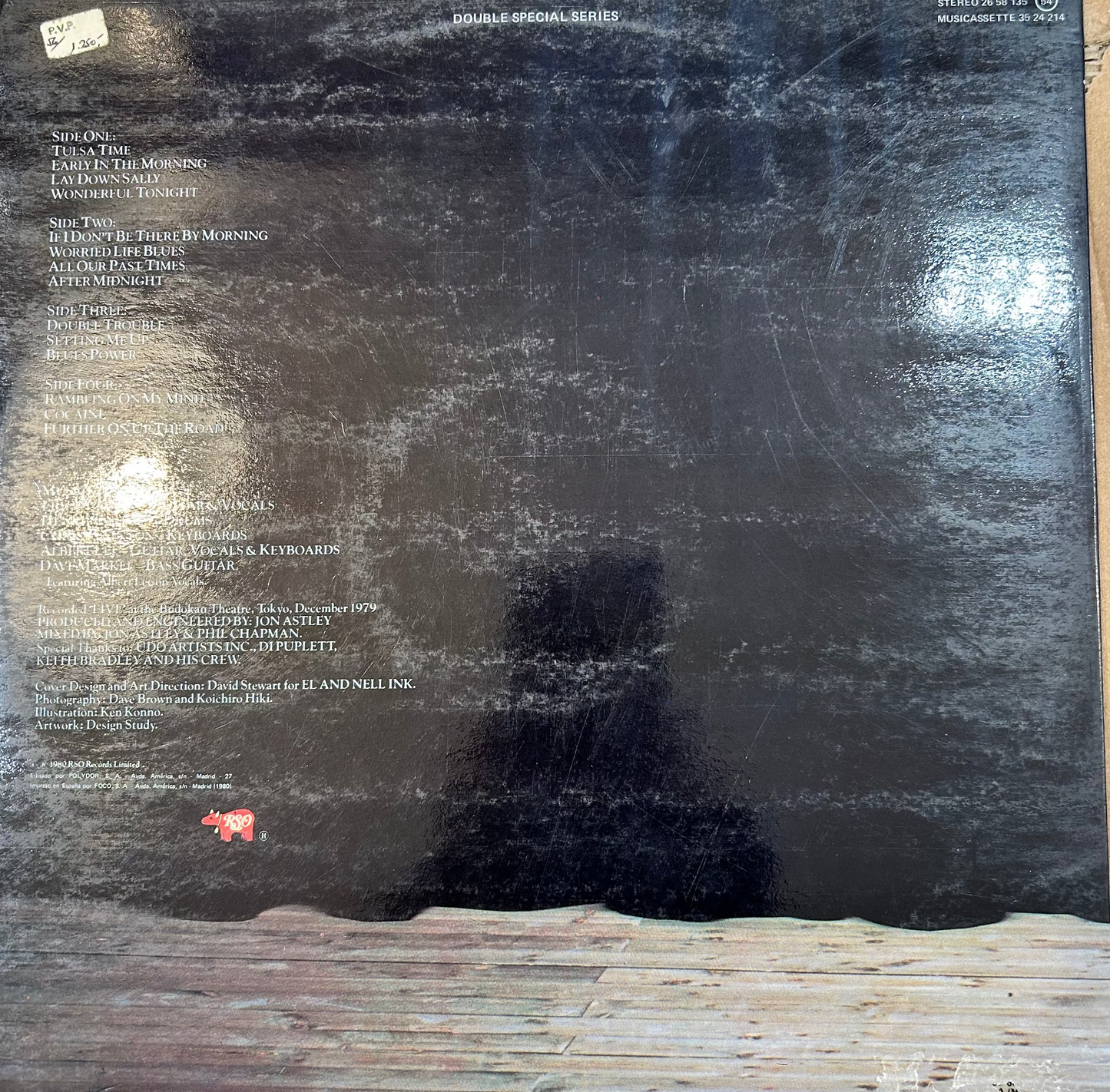 LP Eric Clapton – Just One Night Gebraucht