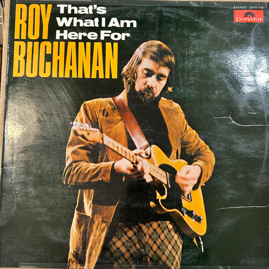 LP Roy Buchanan ‎– That's What I Am Here For 2ª Mano