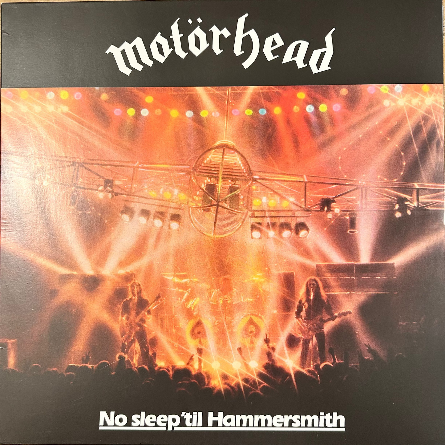 LP Motörhead – No Sleep 'Til Hammersmith gebraucht (Exemplar)