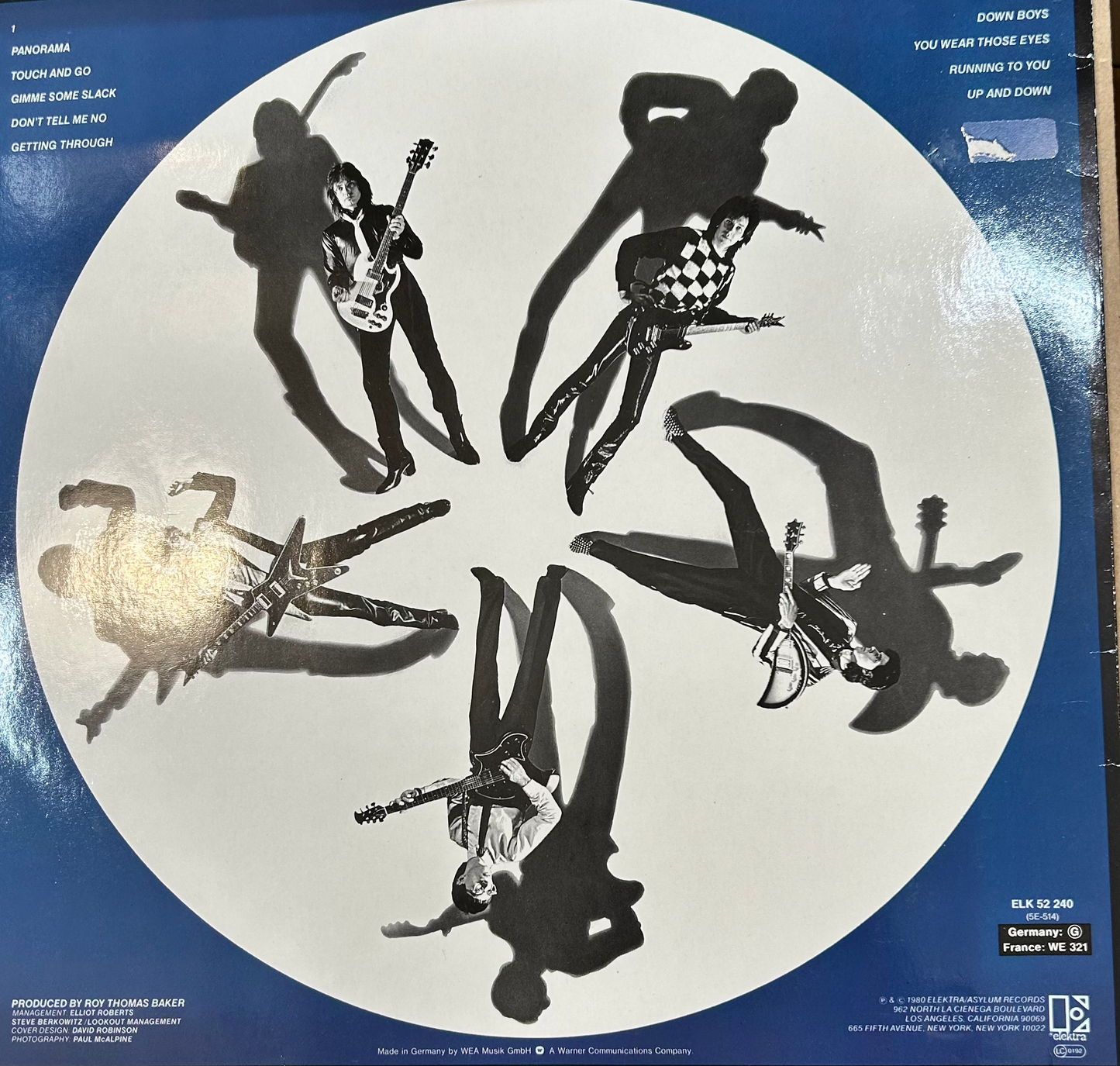 LP The Cars – Panorama Gebraucht