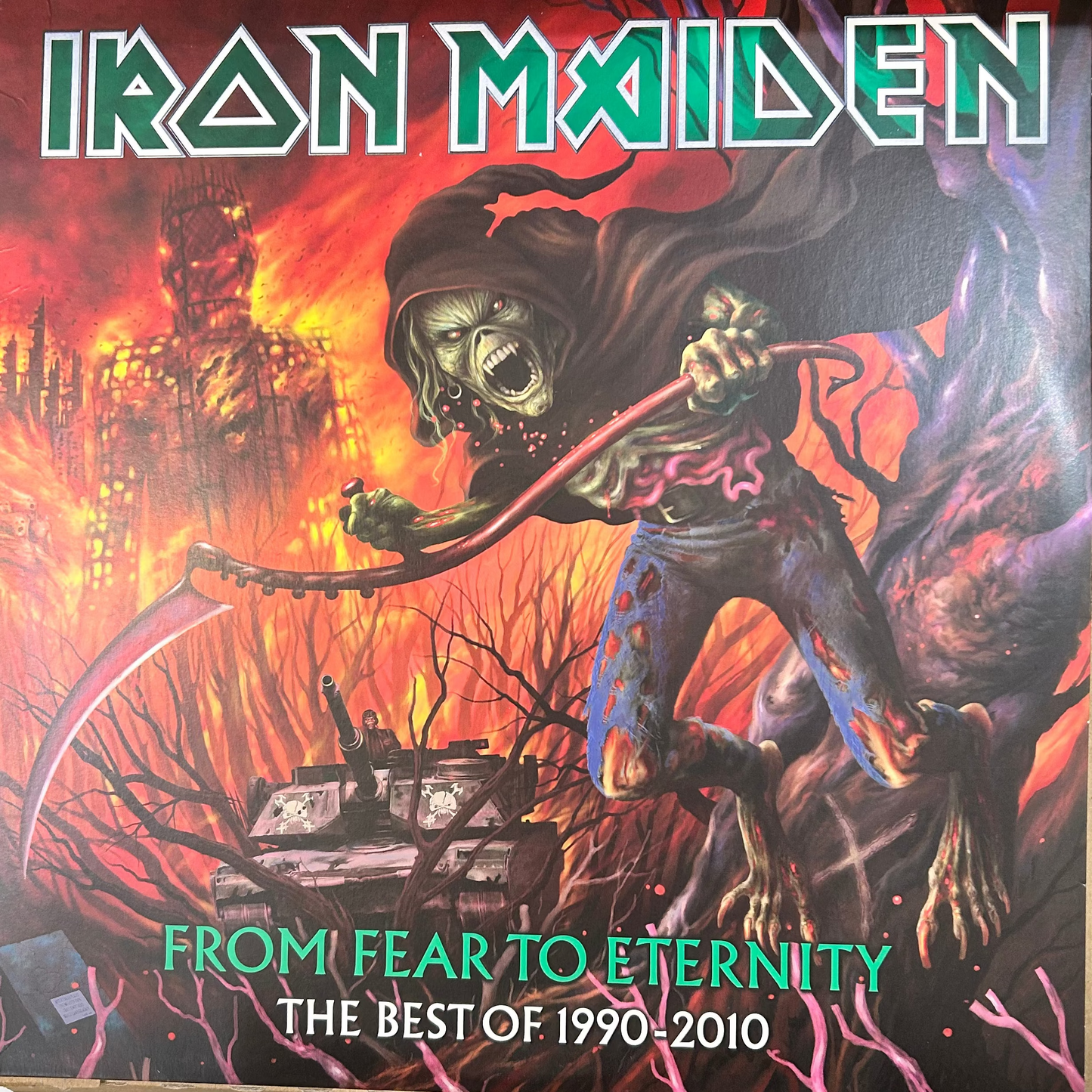 LP Iron Maiden ‎– From Fear To Eternity - The Best Of 1990-20103- 2ª mano
