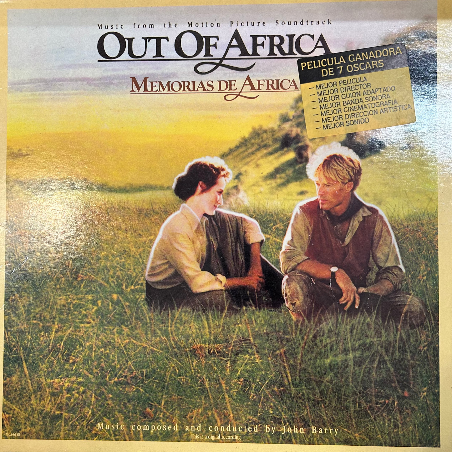 LP O.S.T. - John Barry ‎– Music From The Motion Picture Soundtrack Out Of Africa = Jenseits von Afrika Gebraucht (Exklusiv zur Abholung im Laden)