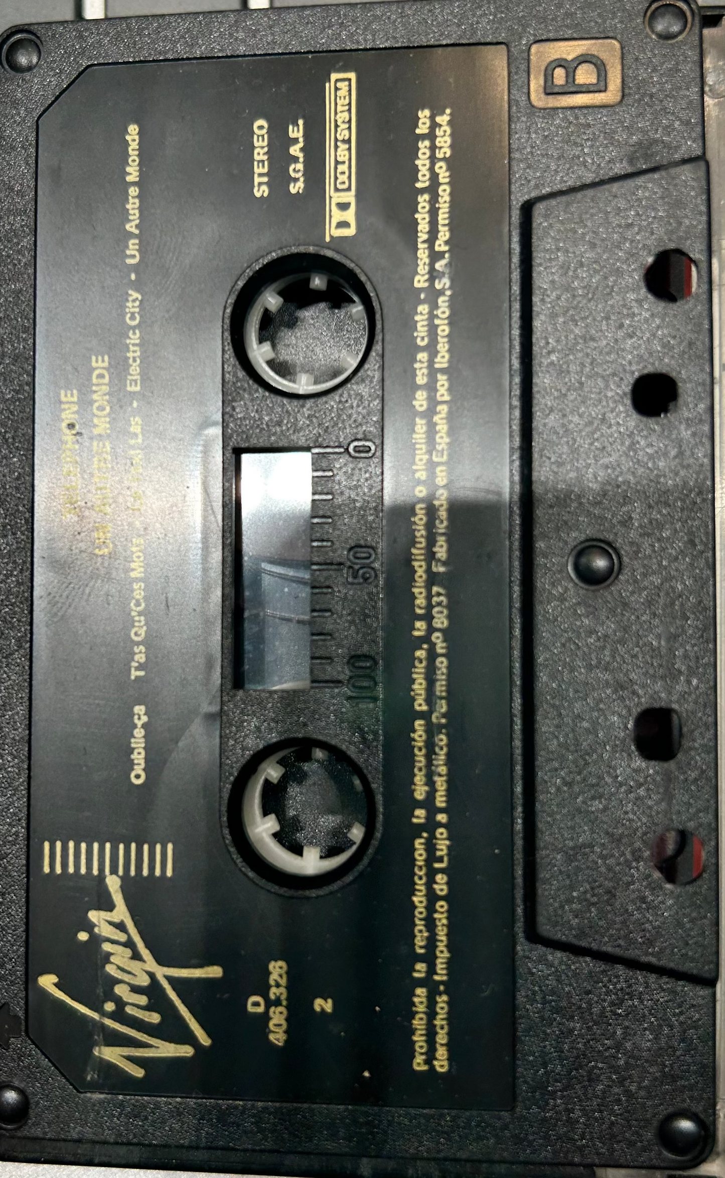 CASSETTE Telephone ‎– Un Autre Monde 2. Hand (Exklusiv zur Abholung im Geschäft)