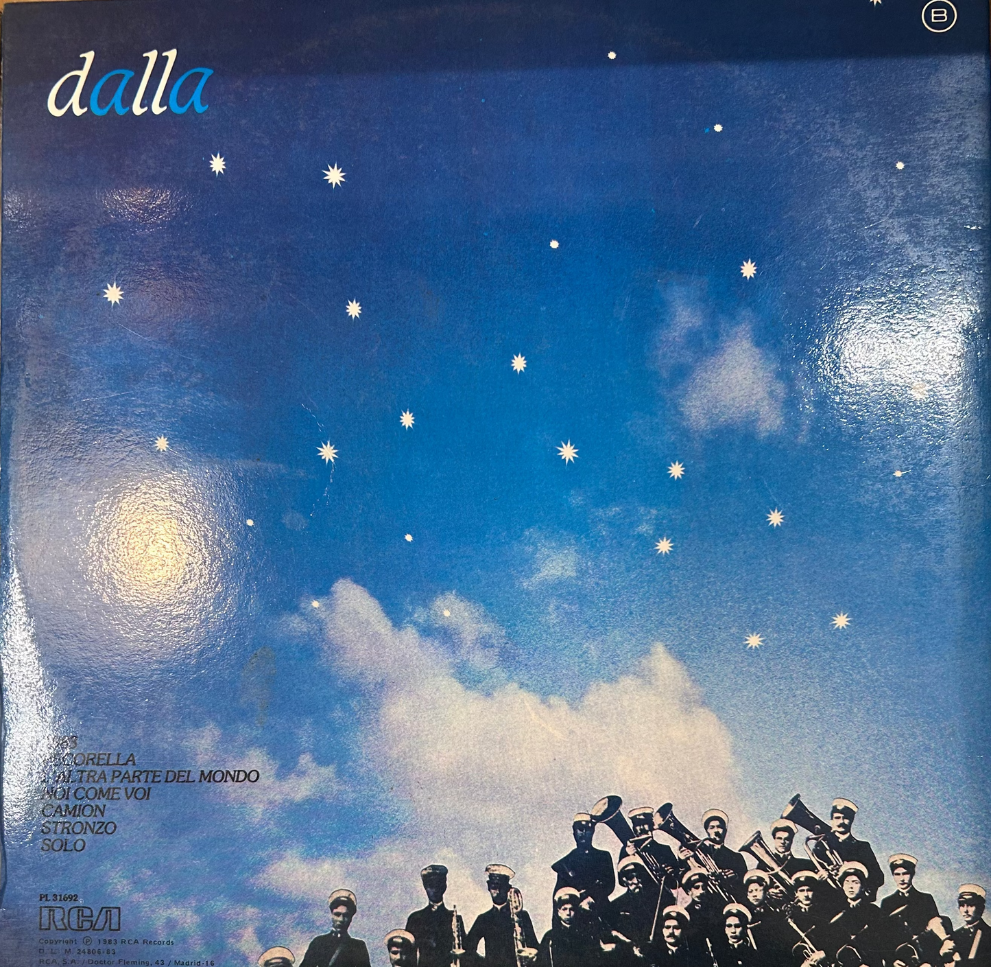LP Lucio Dalla ‎– 1983 2ª Mano (Exklusiv zur Abholung im Laden)