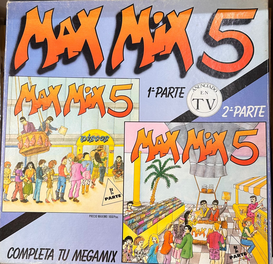 LP V/A ‎– Max Mix 5 (2ª Parte) 2ª mano