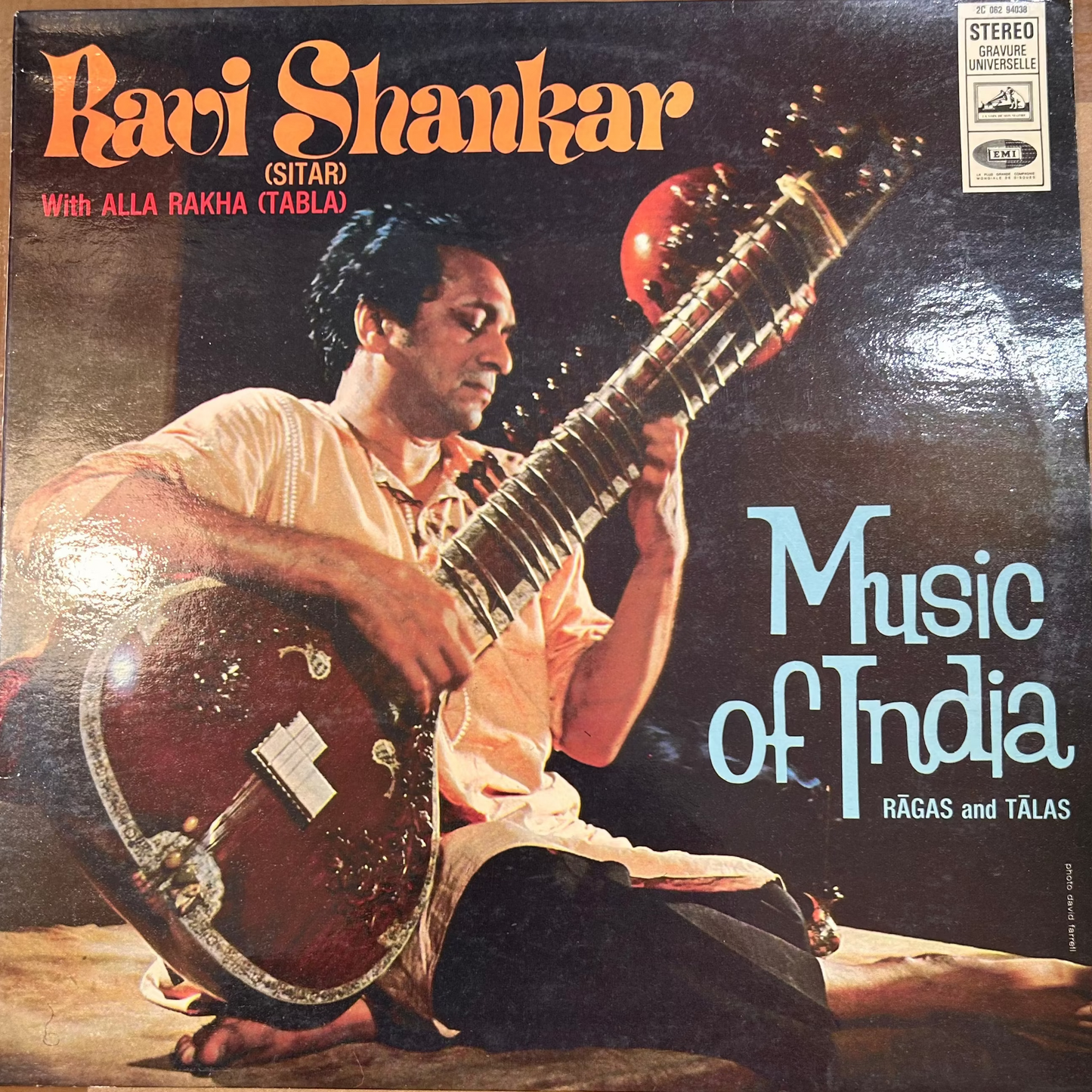 LP Ravi Shankar With Allah Rakha* ‎– Music Of India - Ragas And Talas Gebraucht